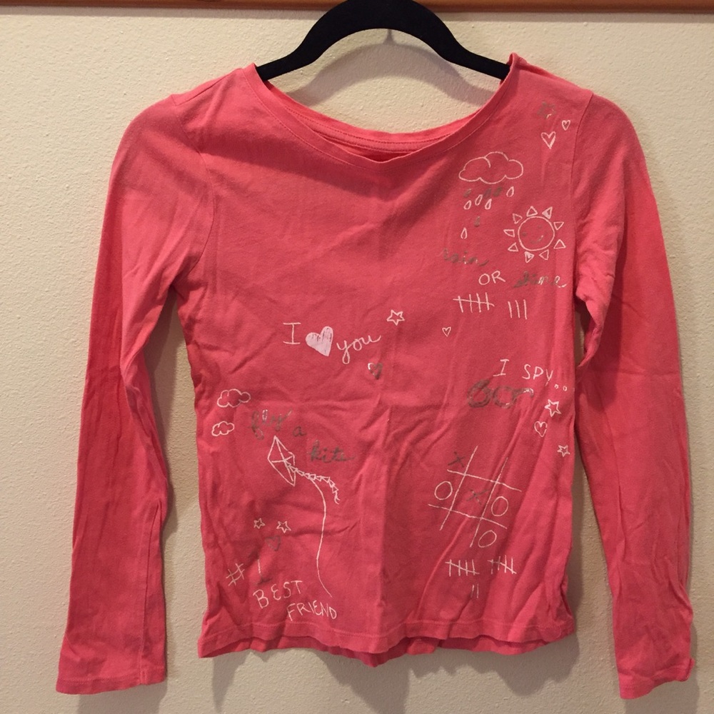 Pink Long Sleeve Tee